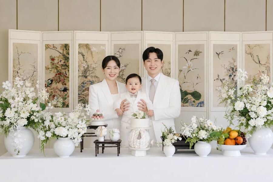 돌잔치 돌상 병풍 컨셉 업그레이드 예시 6